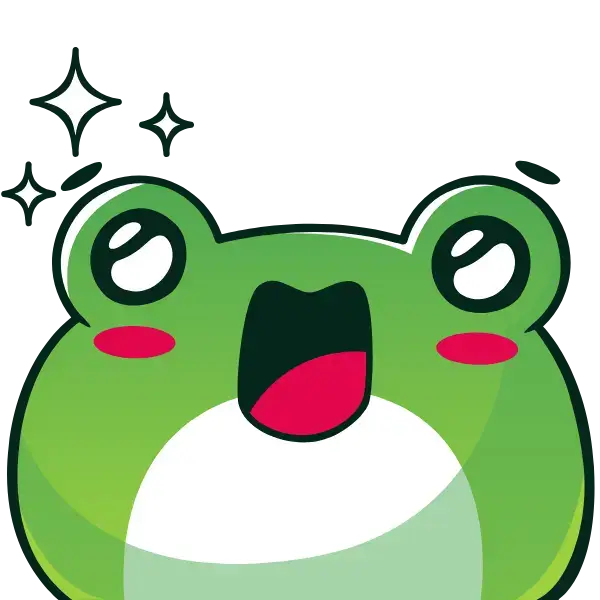 Petite grenouille qui sourit